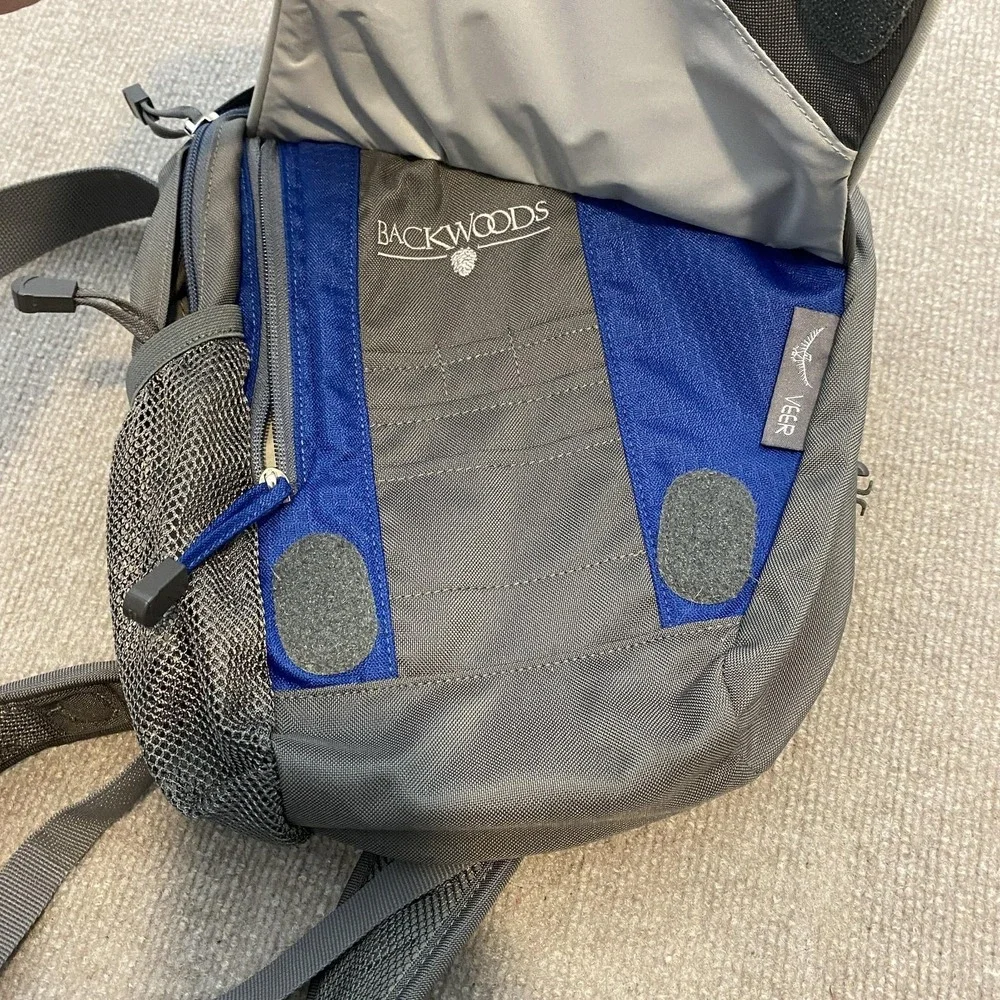 Osprey Veer Waist Pack Blue Gray Hiking Travel Sling Bag Outdoor 5L Hip Pack